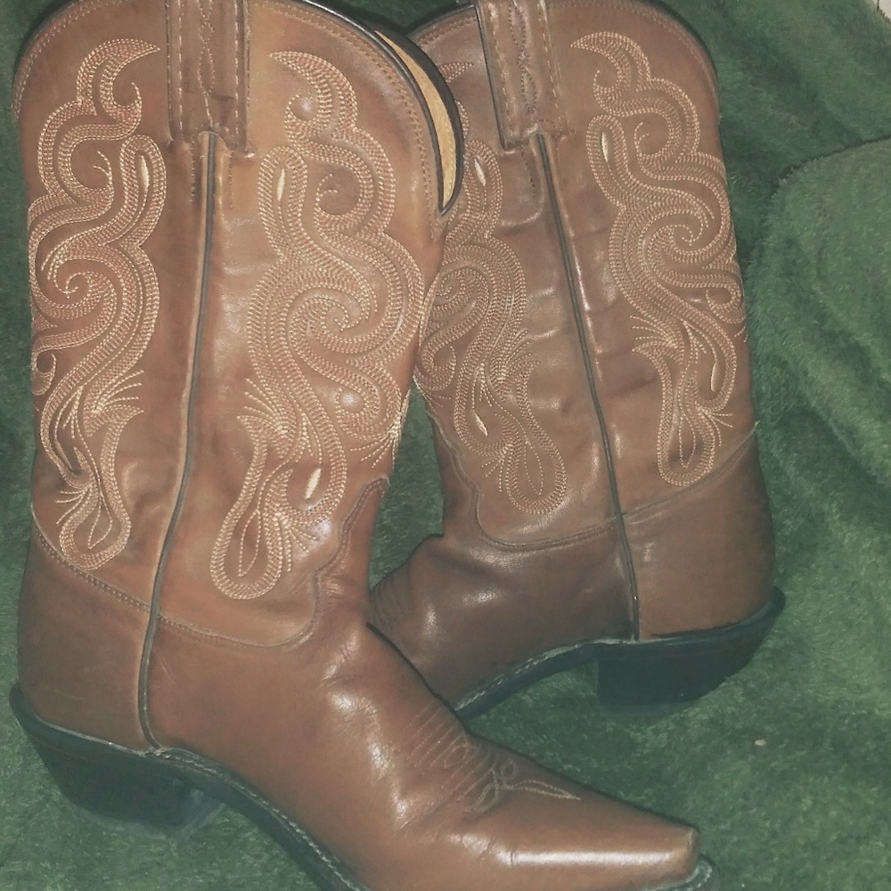Brown CowGirl Boots